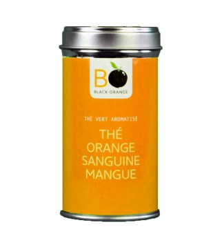 Thé vert orange sanguine mangue