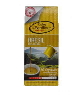 Capsules compatibles NESPRESSO (Brésil)