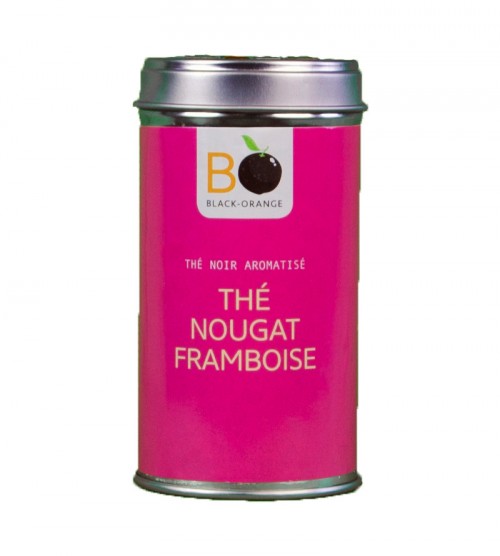 Thé nougat framboise