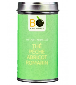 Thé pêche abricot romarin