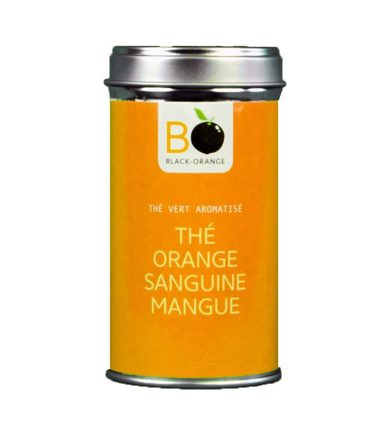 Thé vert orange sanguine mangue